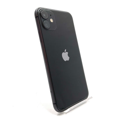【全額返金保証】【最速発送】Apple iPhone iPhone 11 128GB ブラック Softbank SIMフリー 白ロム 動作確認済 97%
