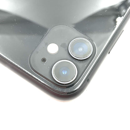 【全額返金保証】【最速発送】Apple iPhone iPhone 11 128GB ブラック Softbank SIMフリー 白ロム 動作確認済 97%