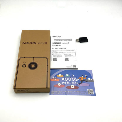 【全額返金保証】【最速発送】SHARP AQUOS sense8 128GB ペールグリーン SIMフリー SH-M26 白ロム 超美品 動作確認済