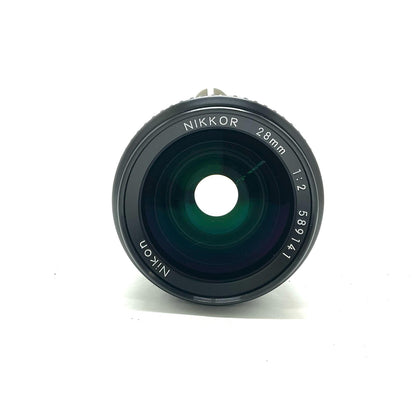 【全額返金保証】【最速発送】Nikon Ai-s Nikkor 28mm F2S 美品 動作確認済