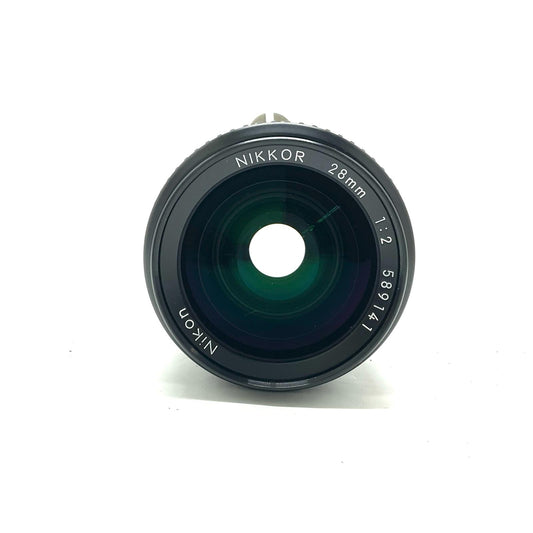 【全額返金保証】【最速発送】Nikon Ai-s Nikkor 28mm F2S 美品 動作確認済