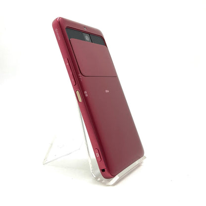 【全額返金保証】【最速発送】京セラ BASIO 3 32GB レッド au KYV43 白ロム 動作確認済
