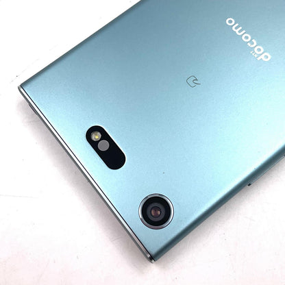 【全額返金保証】【最速発送】Sony Xperia XZ1 Compact 32GB Horizon Blue docomo SO-02K 白ロム 動作確認済