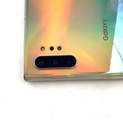 【全額返金保証】【最速発送】SAMSUNG Galaxy Note 10＋ 256GB オーラグロウ 楽天モバイル SM-N975C 白ロム 美品 動作確認済