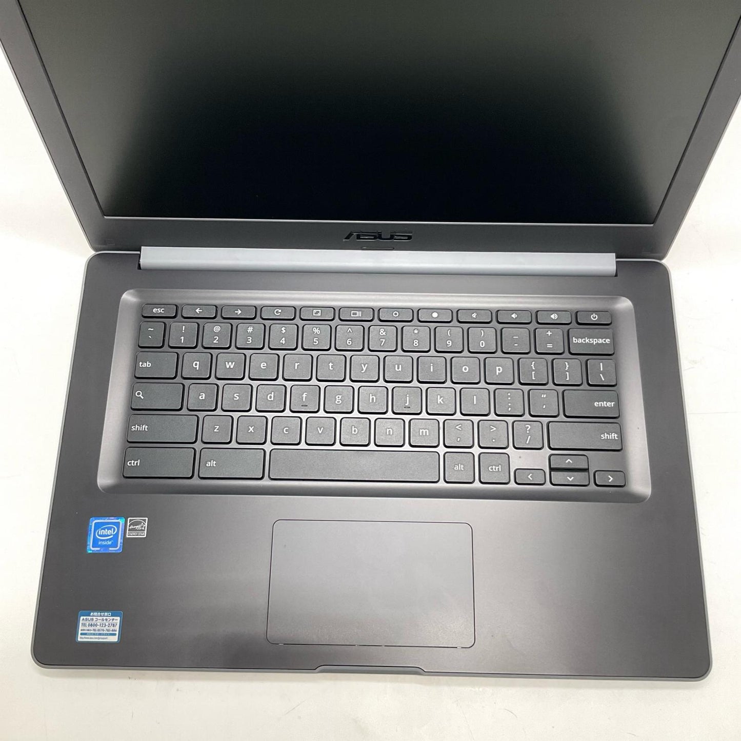【全額返金保証】【最速発送】ASUS ChromeBook C403N 14.0インチ Intel(R) Celeron(R) CPU N3350 @ 1.10GHz 4GB eMMC 32GB 動作確認済