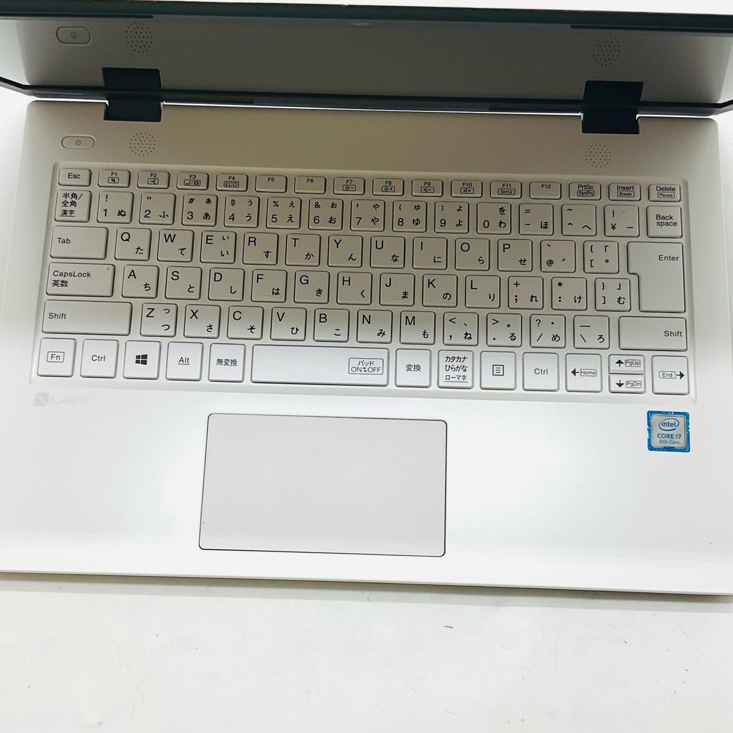 【全額返金保証】【最速発送】NEC LAVIE PC-HM750PAW-E3 Intel Core i7-8555U 8GB M.2 SSD 512GB 91% 美品 動作確認済