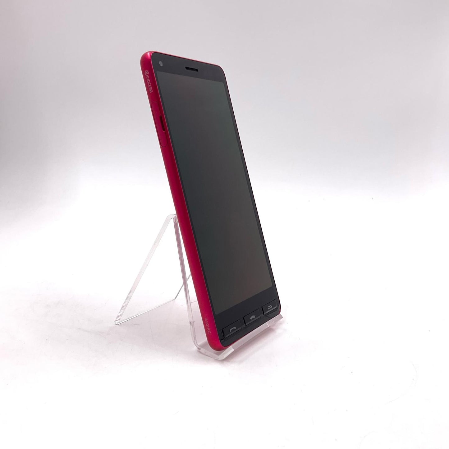 【全額返金保証】【最速発送】京セラ かんたんスマホ かんたんスマホ2+ 32GB レッド Softbank A201KC 白ロム 動作確認済