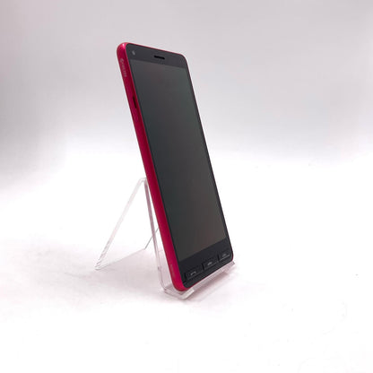 【全額返金保証】【最速発送】京セラ かんたんスマホ かんたんスマホ2+ 32GB レッド Softbank A201KC 白ロム 動作確認済