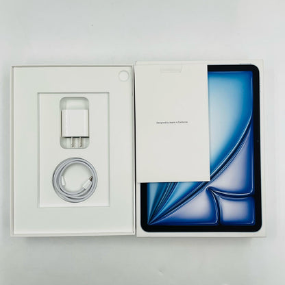 【全額返金保証】【最速発送】Apple iPad Air M2 11インチ 第6世代 256GB ブルー Wi-Fi 美品 動作確認済