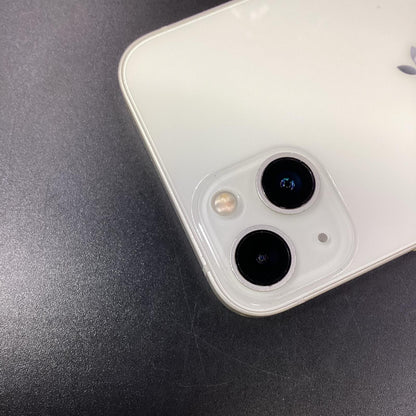【全額返金保証】【最速発送】Apple iPhone iPhone 13 128GB スターライト 白ロム 美品 動作確認済 86%