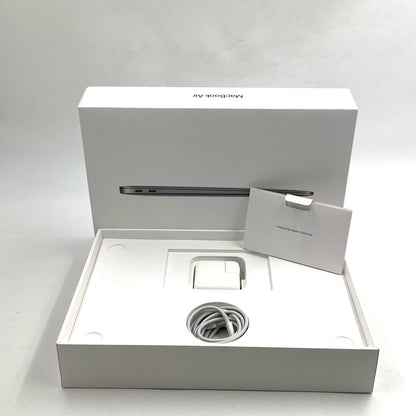 【全額返金保証】【最速発送】Apple MacBook Air 13.3インチ 2020 M1 8GB 256GB スペースグレイ 98% 美品 動作確認済
