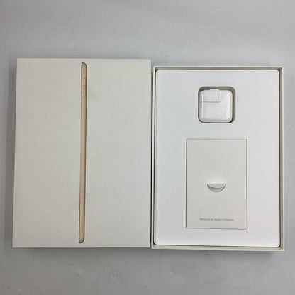 【全額返金保証】【最速発送】Apple iPad iPad 9.7インチ 第5世代 128GB ゴールド WiFi+Cellular Softbank 白ロム 美品 動作確認済