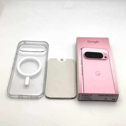 【全額返金保証】【最速発送】Google Pixel 9Pro 256GB Rose SIMフリー GWVK6 白ロム 動作確認済