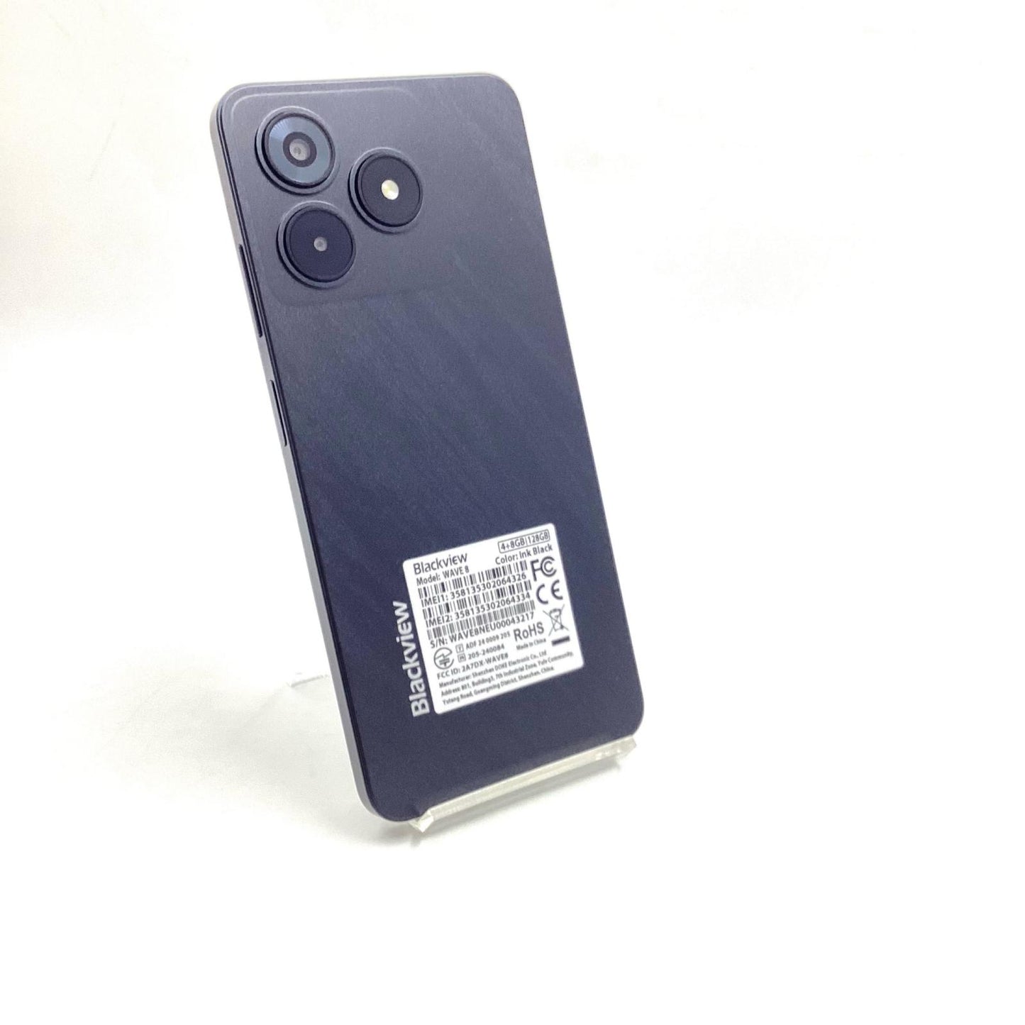 【全額返金保証】【最速発送】Blackview WAVE8 128GB black SIMフリー 白ロム 超美品 動作確認済
