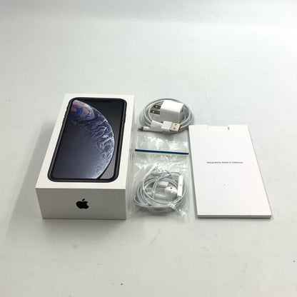 【全額返金保証】【最速発送】Apple iPhone iPhone XR 64GB ブラック docomo 白ロム 動作確認済 84%