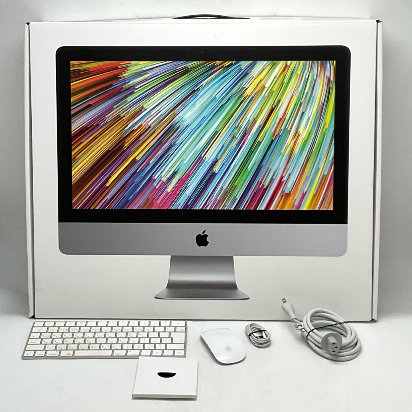 【全額返金保証】【最速発送】Apple iMac 21.5インチ デュアルコア intel core i5 8GB HDD 1TB シルバー 美品 動作確認済