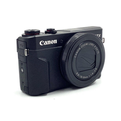 【全額返金保証】【最速発送】Canon コンパクトデジタルカメラ PowerShot G7 X Mark II 美品 動作確認済
