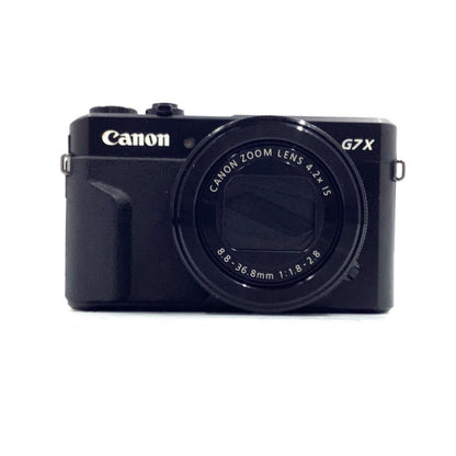 【全額返金保証】【最速発送】Canon コンパクトデジタルカメラ PowerShot G7 X Mark II 美品 動作確認済