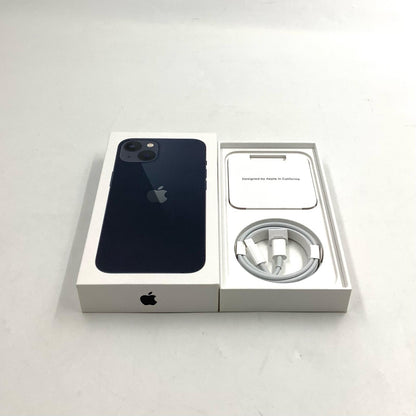 【全額返金保証】【最速発送】Apple iPhone iPhone 13 128GB ミッドナイト au 白ロム 動作確認済 75%