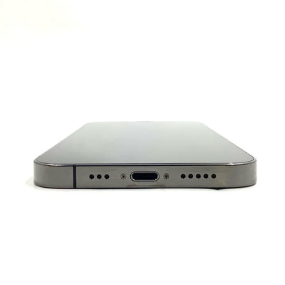 【全額返金保証】【最速発送】Apple iPhone iPhone 12 Pro 128GB グラファイト au 白ロム 動作確認済 75%
