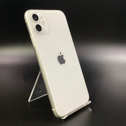 【全額返金保証】【最速発送】Apple iPhone iPhone 11 64GB ホワイト au 白ロム 動作確認済 78%