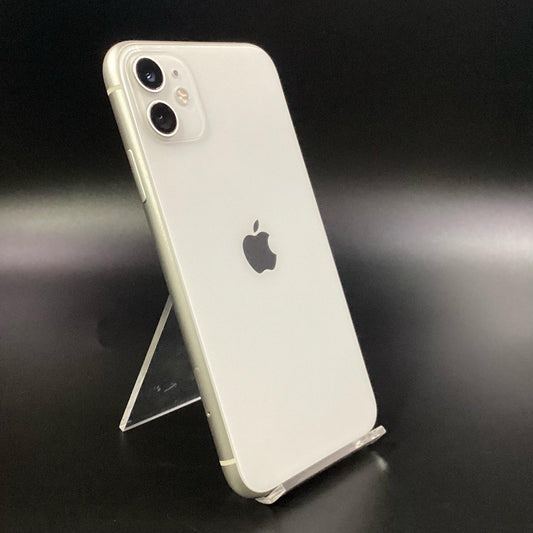 【全額返金保証】【最速発送】Apple iPhone iPhone 11 64GB ホワイト au 白ロム 動作確認済 78%
