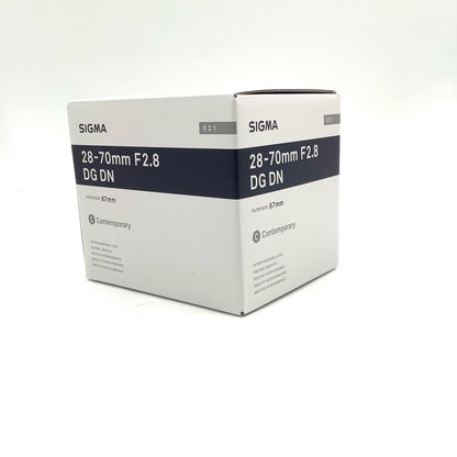 【全額返金保証】【最速発送】SIGMA 28-70mm F2.8 DG DN [ソニーE用] 新品未開封 即納OK
