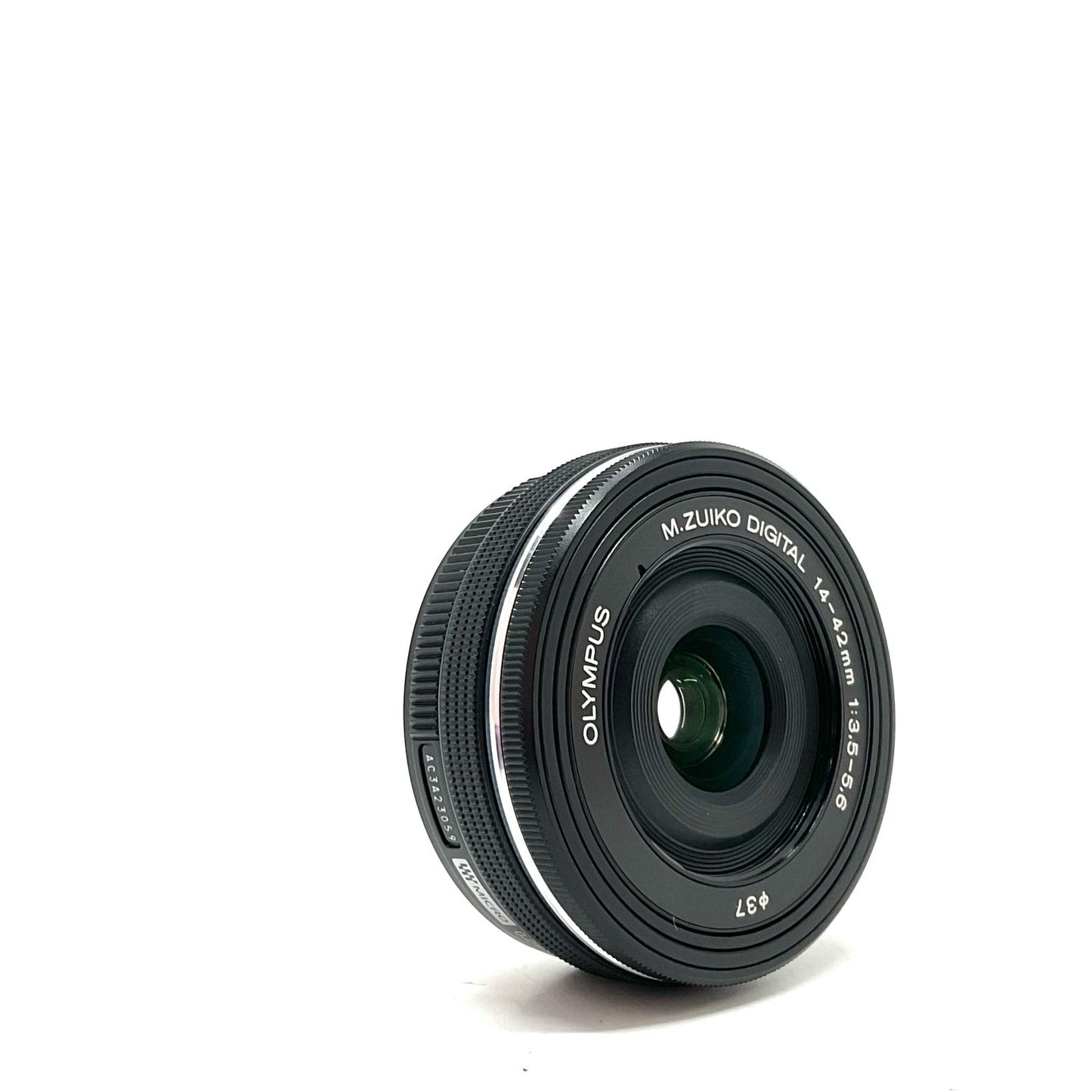 【全額返金保証】【最速発送】OLYMPUS M.ZUIKO DIGITAL ED 14-42mm F3.5-5.6 EZ [ブラック] 動作確認済