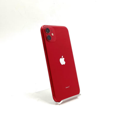 【全額返金保証】【最速発送】Apple iPhone iPhone 11 128GB (PRODUCT)RED au 白ロム 動作確認済 80%