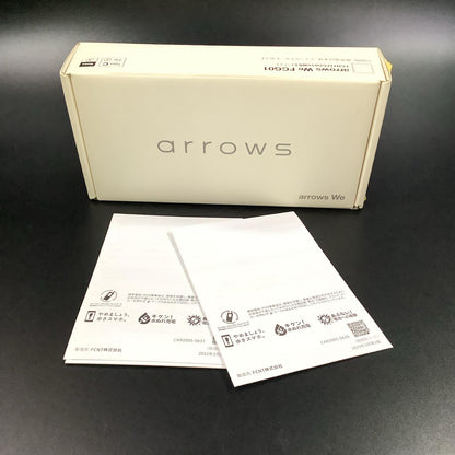 【全額返金保証】【最速発送】富士通 arrows We 64GB ホワイト au FCG01 白ロム 美品 動作確認済