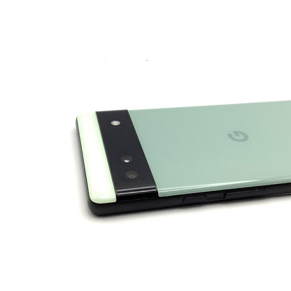 【最速発送】Google Pixel 6a 128GB セージ au SIMフリー GB17L 白ロム【難有】