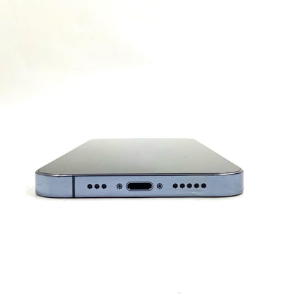【全額返金保証】【最速発送】Apple iPhone iPhone 13 Pro 128GB シエラブルー docomo SIMフリー 白ロム 動作確認済 86%