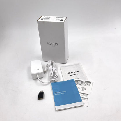 【全額返金保証】【最速発送】SHARP AQUOS Wish 64GB チャコール Softbank SIMフリー A103SH 白ロム 超美品 動作確認済