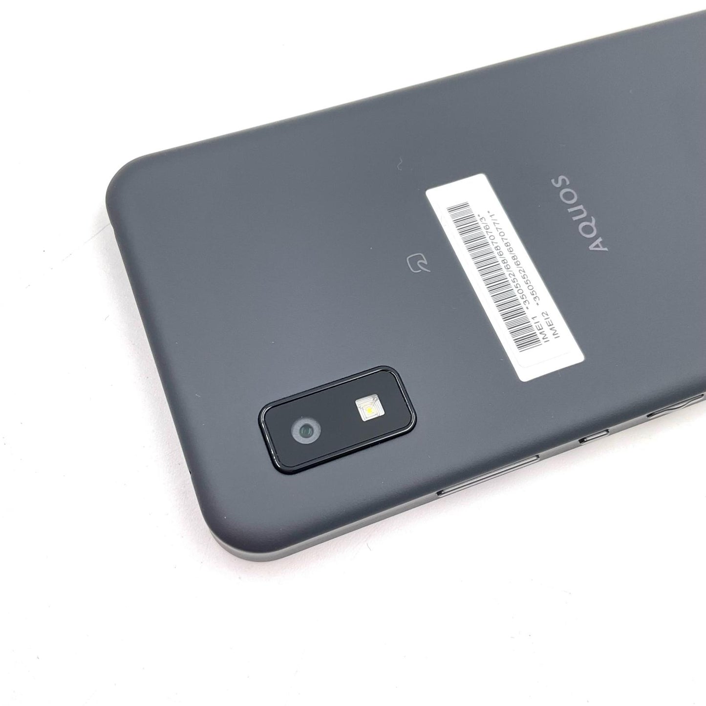 【全額返金保証】【最速発送】SHARP AQUOS Wish 64GB チャコール Softbank SIMフリー A103SH 白ロム 超美品 動作確認済
