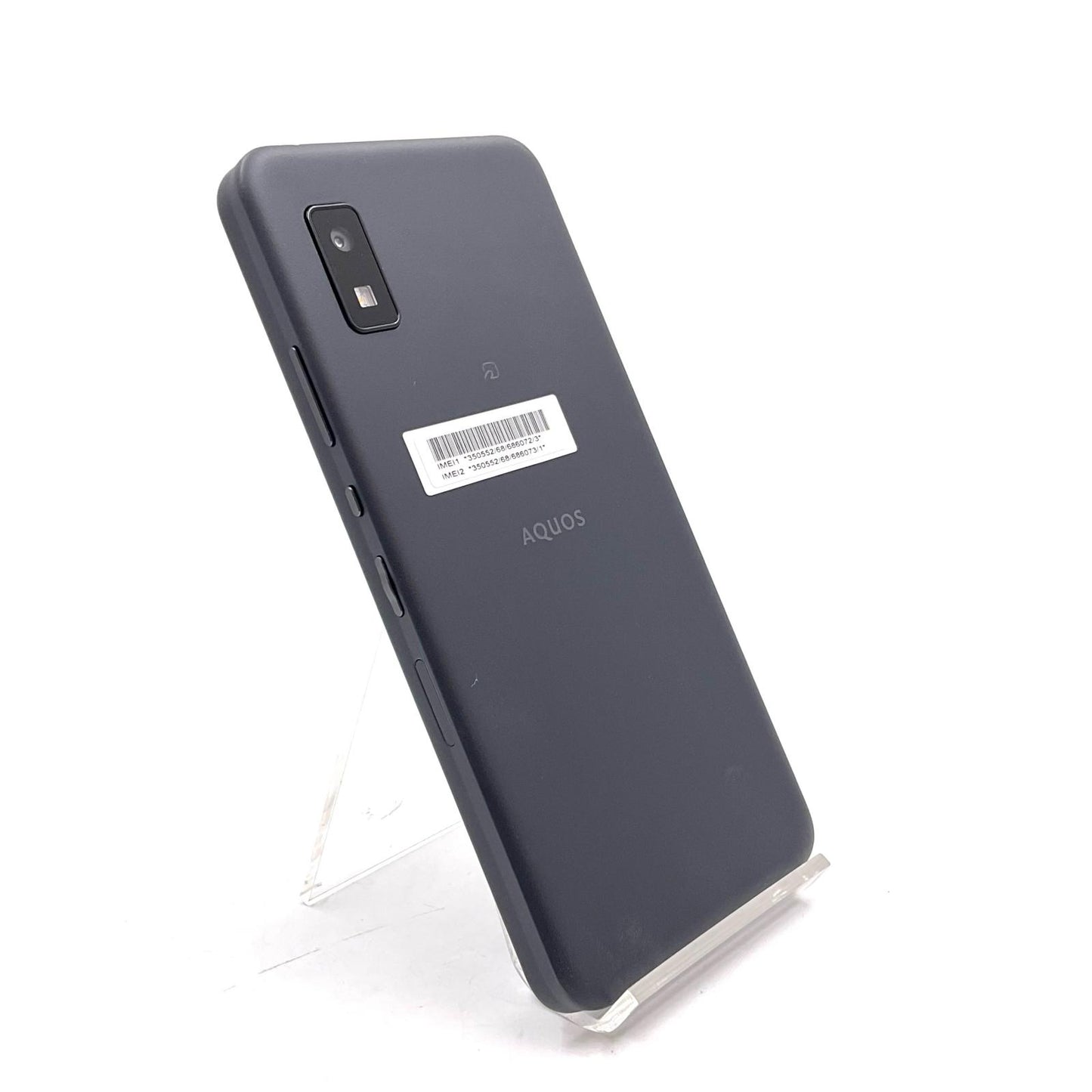 【全額返金保証】【最速発送】SHARP AQUOS Wish 64GB チャコール Softbank SIMフリー A103SH 白ロム 超美品 動作確認済