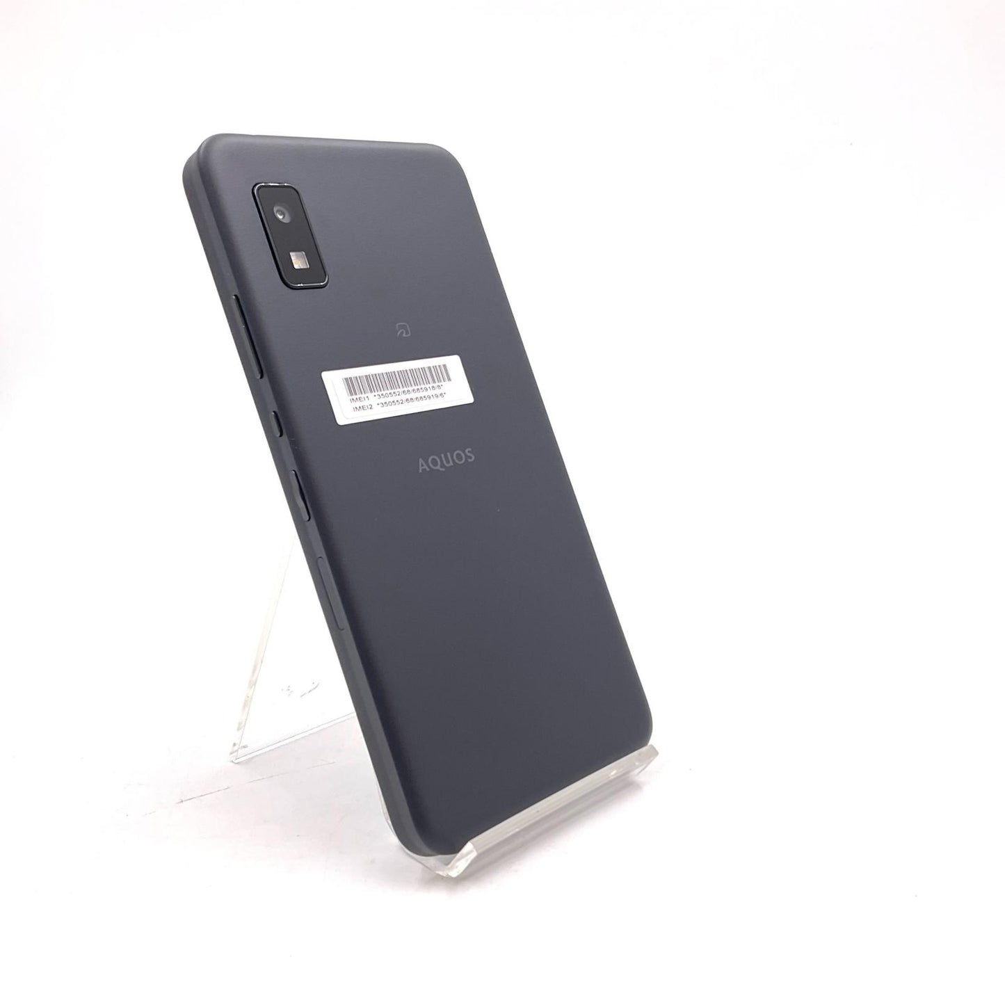 【全額返金保証】【最速発送】SHARP AQUOS Wish 64GB チャコール Softbank SIMフリー A103SH 白ロム 超美品 動作確認済