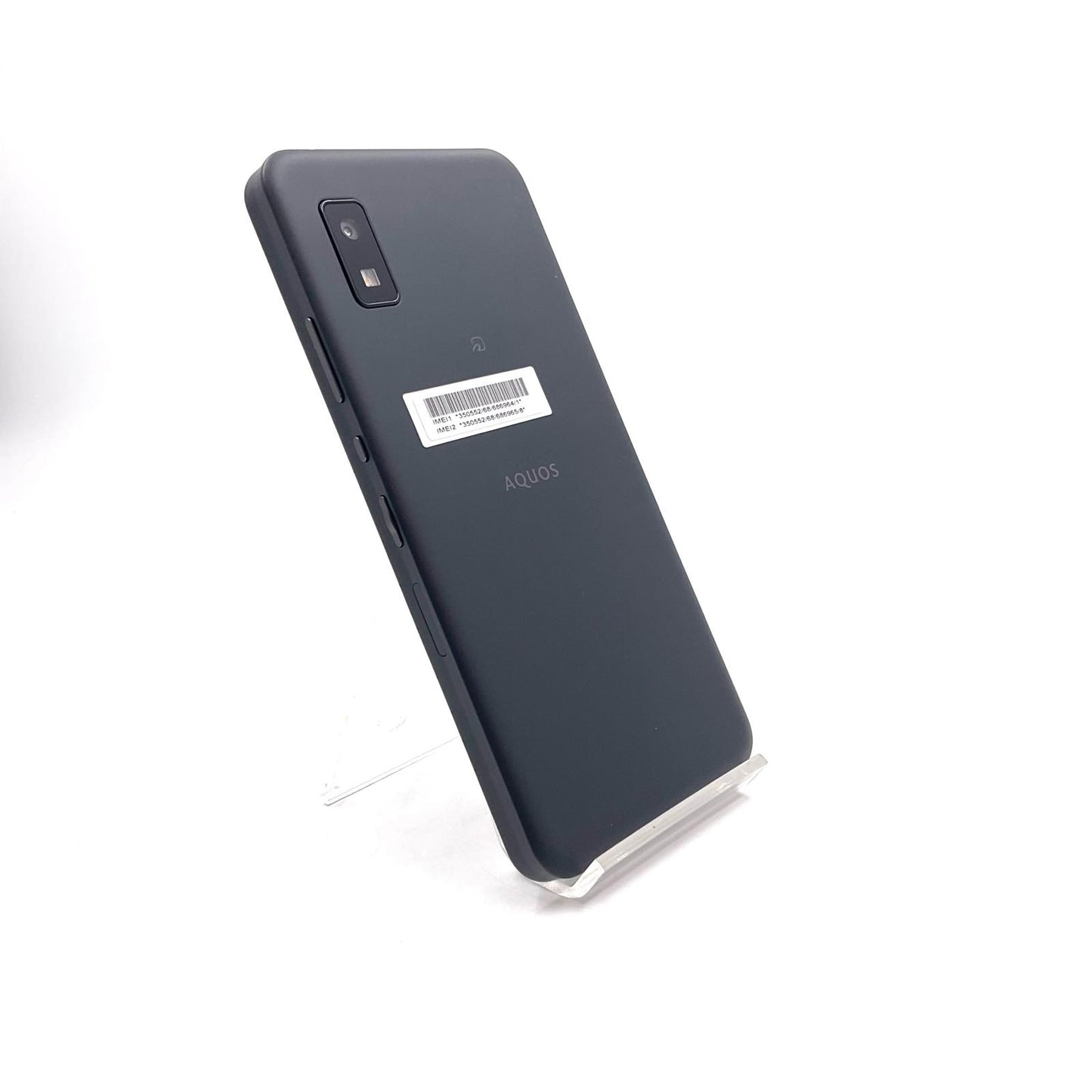 【全額返金保証】【最速発送】SHARP AQUOS Wish 64GB チャコール Softbank SIMフリー A103SH 白ロム 超美品 動作確認済