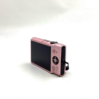 【全額返金保証】【最速発送】Canon コンパクトデジタルカメラ IXY 220F ピンク 動作確認済