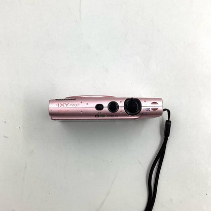 【全額返金保証】【最速発送】Canon コンパクトデジタルカメラ IXY 220F ピンク 動作確認済