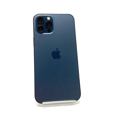 【全額返金保証】【最速発送】Apple iPhone iPhone 12 Pro Max 128GB パシフィックブルー Softbank 白ロム 動作確認済 75%