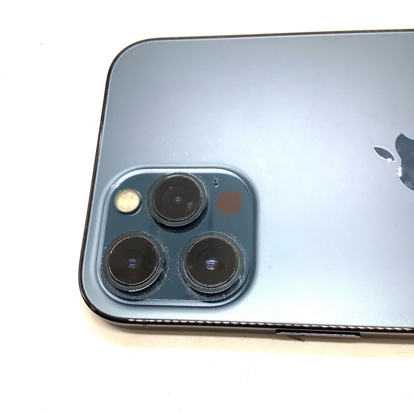 【全額返金保証】【最速発送】Apple iPhone iPhone 12 Pro Max 128GB パシフィックブルー Softbank 白ロム 動作確認済 75%
