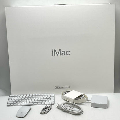 【全額返金保証】【最速発送】Apple iMac 24インチ Apple M1 16GB 1TB シルバー 超美品 動作確認済