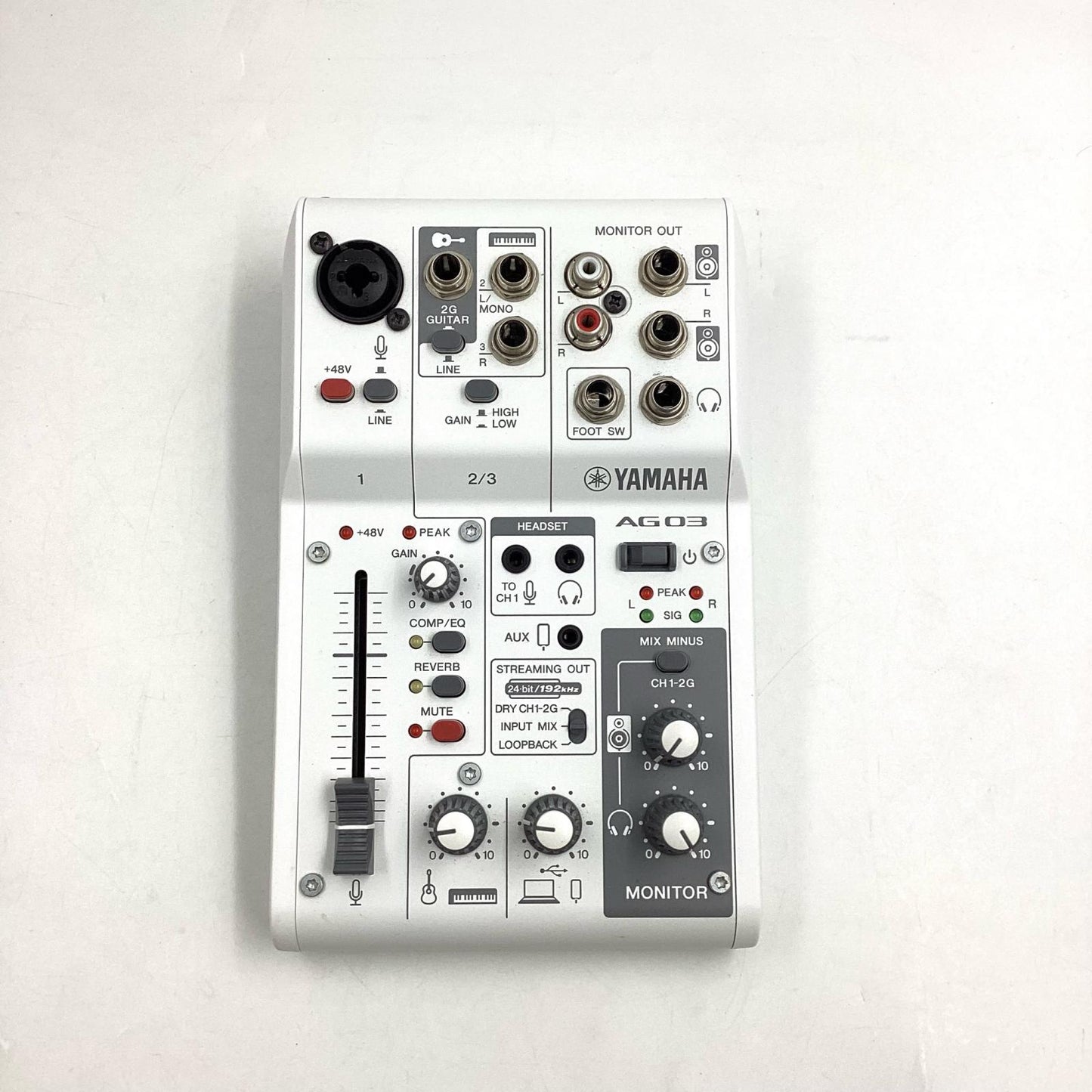 【全額返金保証】【最速発送】YAMAHA AG03 MK2 Live Streaming Pack 美品 動作確認済