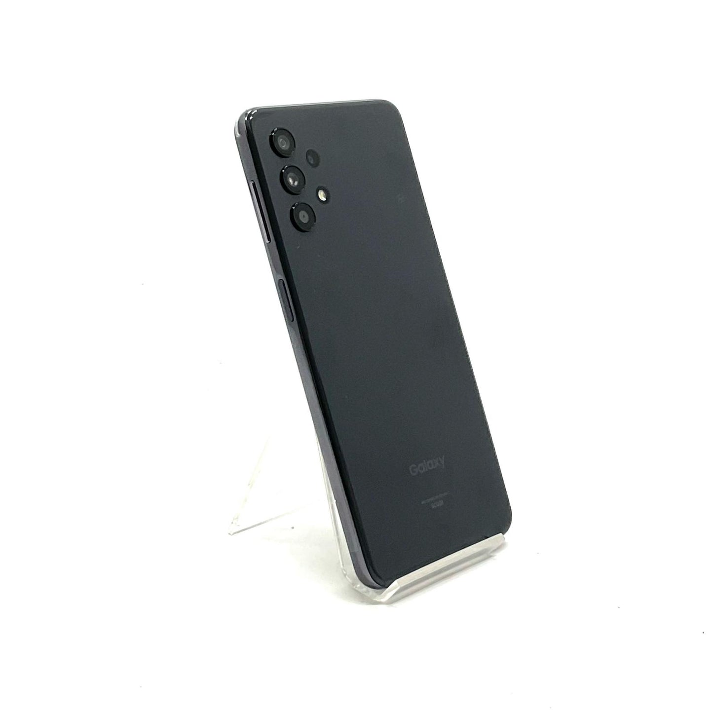 【全額返金保証】【最速発送】SAMSUNG Galaxy A32 5G 64GB オーサムブラック au SCG08 白ロム 動作確認済