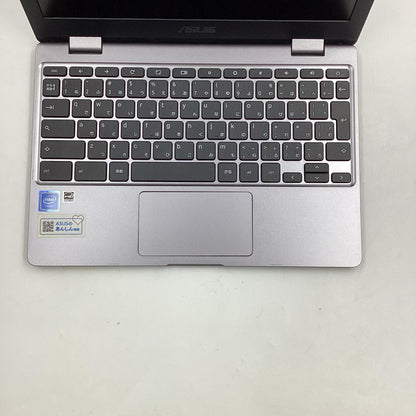 【全額返金保証】【最速発送】ASUS ChromeBook C223N 11.6インチ Intel(R) Celeron(R) CPU N3350 @1.10GHz 4GB eMMC 32GB 美品 動作確認済