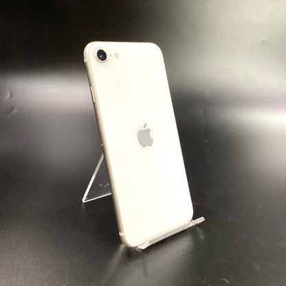 【最速発送】Apple iPhone iPhone SE（第3世代） 128GB スターライト SIMフリー 白ロム【難有】 85%