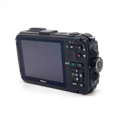 【全額返金保証】【最速発送】Nikon コンパクトデジタルカメラ COOLPIX AW100 美品 動作確認済