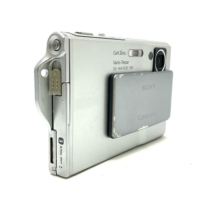 【全額返金保証】【最速発送】Sony コンパクトデジタルカメラ DSC-T7 美品 動作確認済