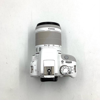 【全額返金保証】【最速発送】Canon デジタル一眼 EOS KISS X7 EF-S18-55 IS STM レンズキット ホワイト 美品 動作確認済