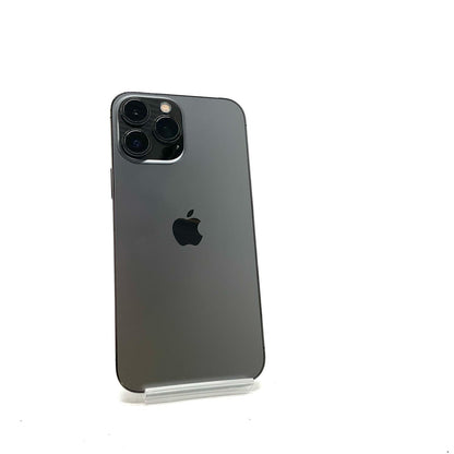 【全額返金保証】【最速発送】Apple iPhone iPhone 13 Pro Max 256GB グラファイト au 白ロム 動作確認済 80%